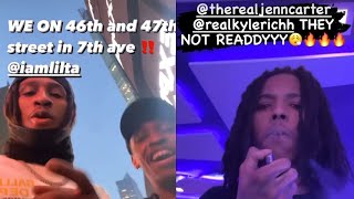 Kyle Richh SPEAKS On 41 Making SONGS w The Sweepers & Sha Gz After Being Cool w DOA!