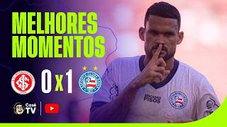 MELHORES MOMENTOS: INTERNACIONAL 0 X 1 BAHIA | BRASILEIRÃO 2026 | 6ª RODADA