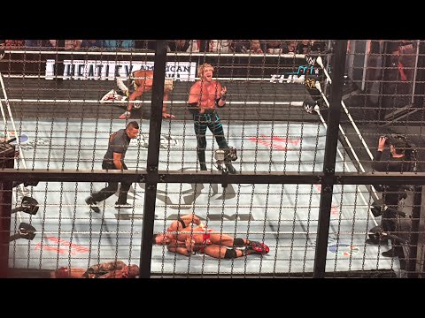 Logan Paul Eliminates LA Knight - WWE Elimination Chamber 2/28/26