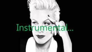 Tonight&#39;s The Night ~ P!nk (Lyrics on screen)
