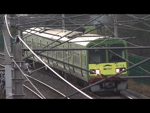 Irish Rail 8500 Class Dart Train number 8604 - Booterstown, Dublin