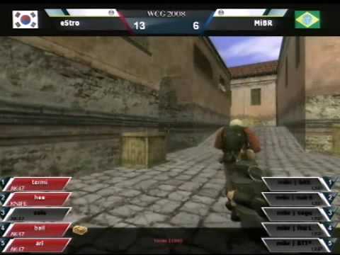 WCG 2008 Grand Final Counter-Strike eStro vs MiBR