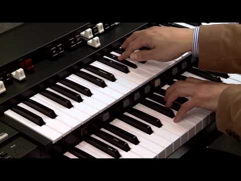 Vintage ballad song made of 8', 4', 2', and 1' organ drawbars