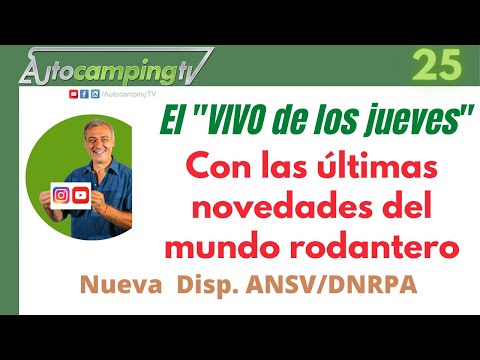 Nro 25 - el "VIVO de los Jueves"  -  Nueva disposición, ANSV/DNRPA