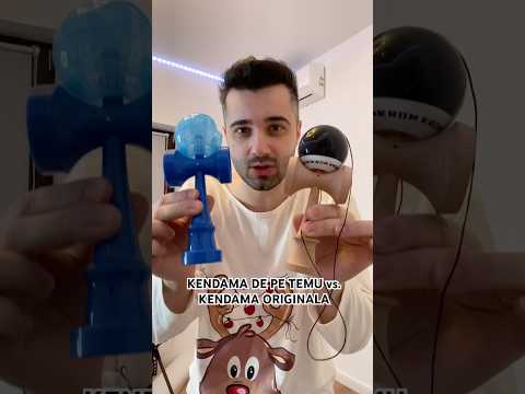 KENDAMA from TEMU vs. ORIGINAL KENDAMA..Which is better?🫣 #kendama #shorts #romania