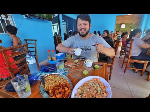 a melhor CARNE de SOL + Arrumadinho de CHARQUE &  SURURU + comendo as COMIDAS de MACEIÓ - Alagoas