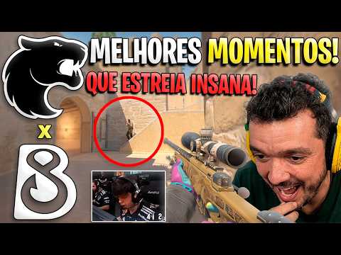 QUE AMASSO DA PO***!🔥 FURIA x B8 (MELHORES MOMENTOS) IEM Cologne Major 2026 (GAULES)