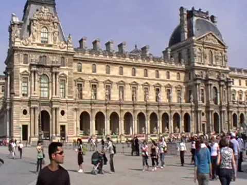 Panorama Louvre e Arco do Triunfo do Carrossel