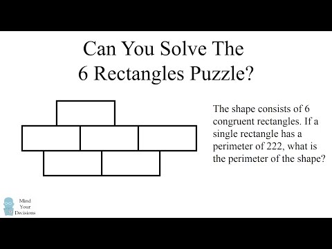 An evil geometry question - the 6 rectangles problem
