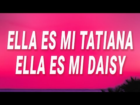 rusowsky - Ella es mi Tatiana ella es mi Daisy (malibU) (Lyrics)
