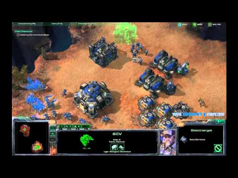Starcraft 2 Walkthrough - MIssion 2 Brutal HD
