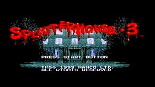 Sega Megadrive - Splatterhouse 3