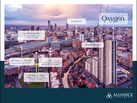 Incredible skyline views over Manchester with Oxygen