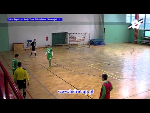Heiro Futsal Cup 2013 / TOP16 - Góral Tryńcza - Body Team Michalovce (SVK) 1-1 p.5-6