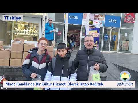 Mirac Kandili Kitap Dağıtımı - 2026