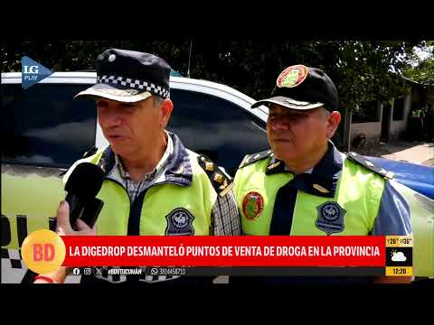 Desmantelaron 10 puntos de venta de droga en Banda del Río Salí, Monteros y Juan Bautista Alberdi