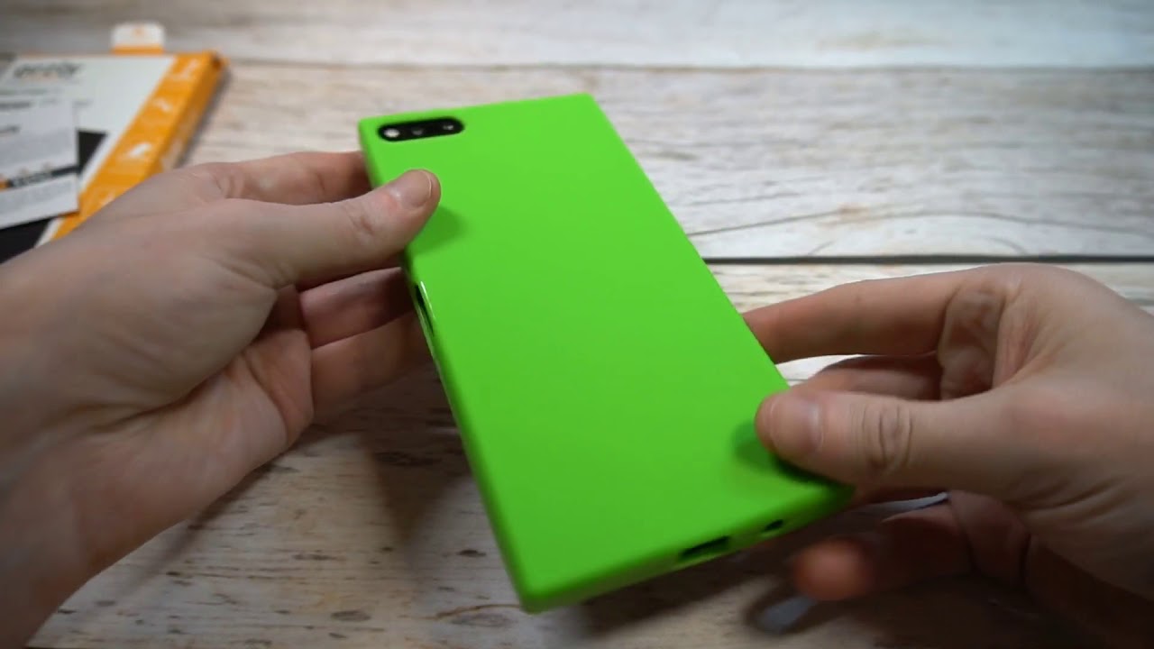 Orzly FlexiCase In Green For Razer Phone Unboxing and Review