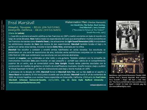 Fred Calvin Marshall (1938-2001) - Watermelon Man (Herbie Hancock)