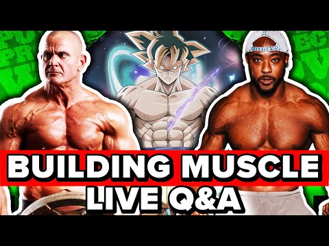 All About Building MUSCLE | Live Q&A
