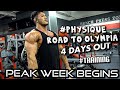 PEAK WEEK BEGINS | ARRIVING ORLANDO | 4 DAYS OUT OLYMPIA | DEPLETION CONTINUES...
