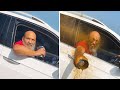 Angry Driver Gets Instant Karma
