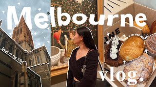 Melbourne VLOG | croissants, grazeland, hot springs + cute bars ✨