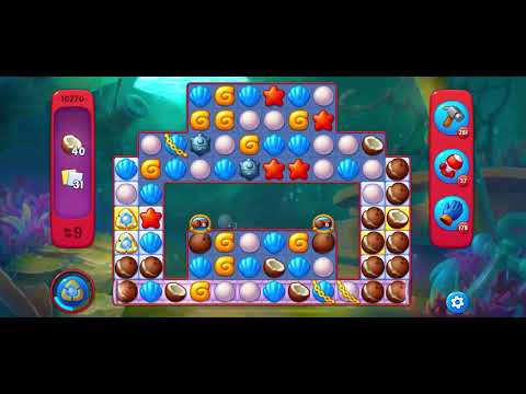 Fishdom Hard level 10270 no boosters フィッシュダム ハード