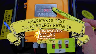 Backwoods Solar - DC Solar Pump Control-  Operation, Floats and Featur