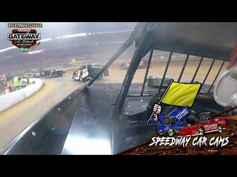 #1C Kenny Collins - 2022 Gateway Dirt Nationals - Super Late Model - InCar Camera