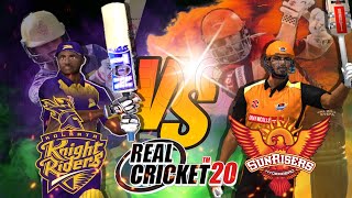 SRH vs KKR - Sunrisers Hyderabad vs Kolkata Knight Riders IPL Match 49 Highlights Real Cricket 20