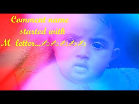 Gowthami putri | Baby girl name starting with m comment✍✍✍✍