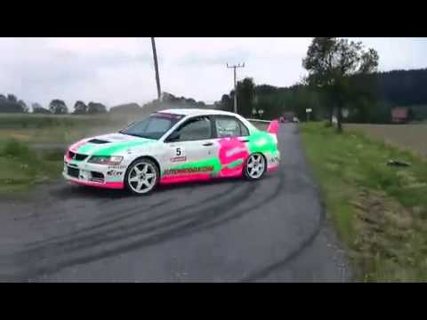 ŠÁTEK RACING Test před Rally OH 2015 - otočka Kostelec