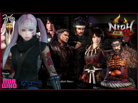 All Mystic Art Dojo Bosses NO HEAL 36 - Nioh 2 Walkthrough PS4 PRO