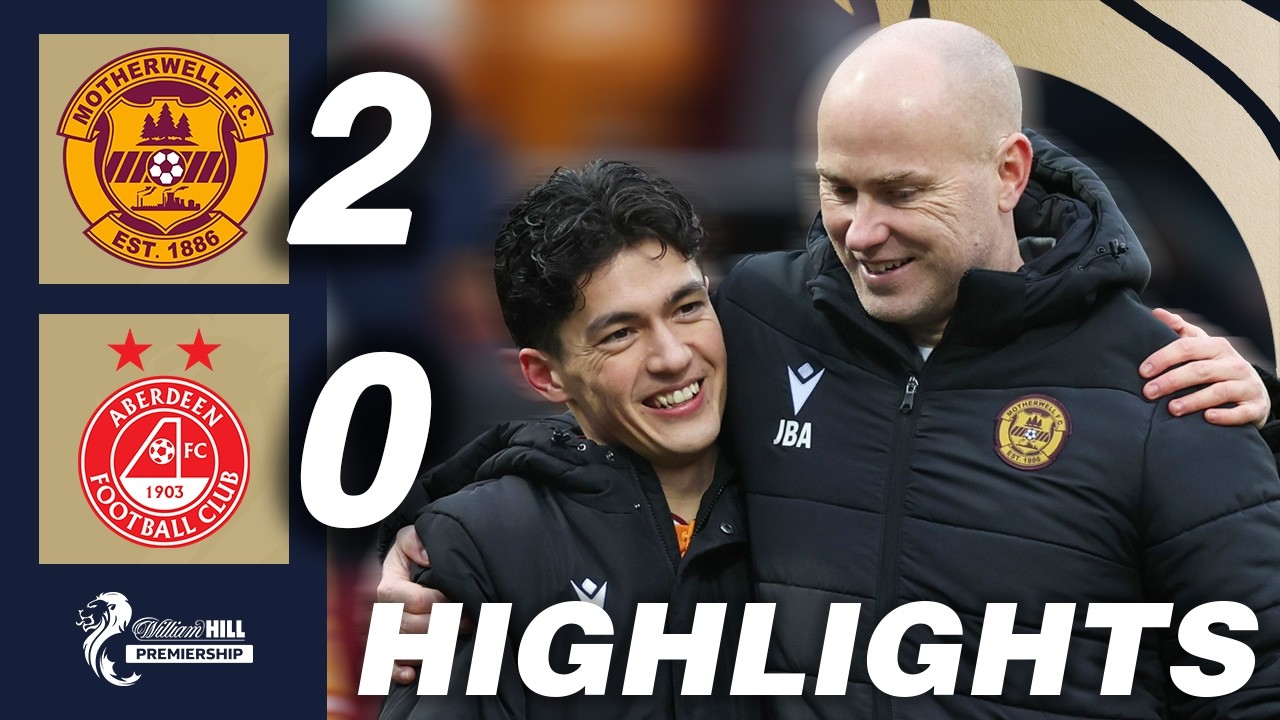 Motherwell vs Aberdeen Highlights