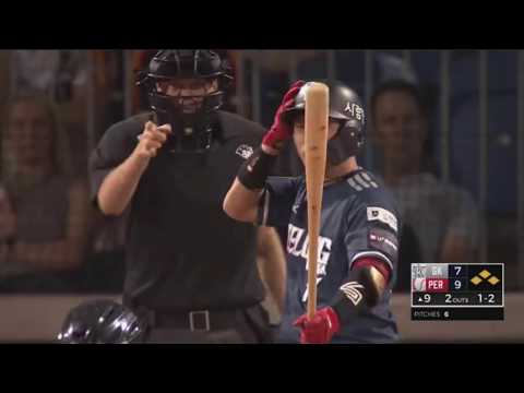 ABL Ejection - Ryan Harder Ejects After Strikeout