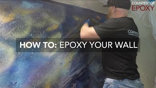 How To Epoxy Your Wall with FX Metallic Wall