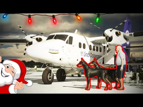 A Mission to Save Christmas! | Festive Adventure - Full Flight | Microsoft Flight Simulator