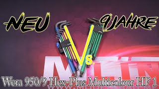 Wera 9 Jahre VS. Neu Wera 950/9 Hex-Plus Winkelschlüsselsatz HF1 Unboxing  | HD+ | German/Deutsch