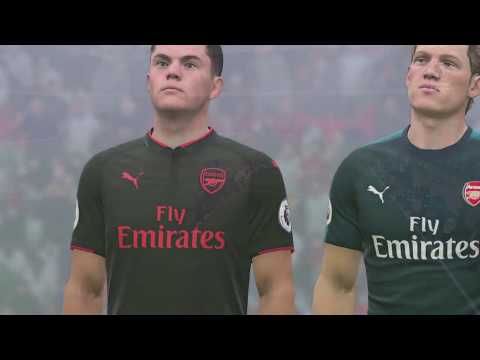 Manchester Utd vs Arsenal | FIFA 18 Career mode