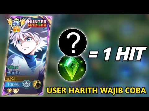 TOP 1 GLOBAL HARITH TUTORIAL HARITH NO COOLDOWN AND 1 HIT BUILD | HARITH BEST GAMEPLAY - MLBB