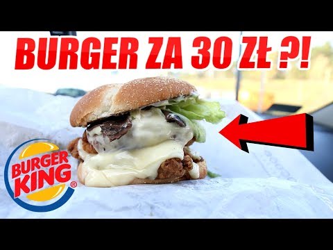 NOWY BURGER Z BURGER KING ZA PRAWIE 30 ZŁOTYCH TEST - SWISS CHEESE
