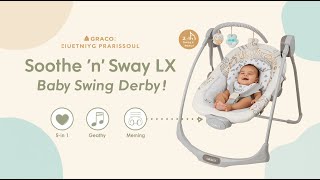✅Graco Soothe ‘n Sway LX Review (2025) | 2-in-1 Baby Swing & Bouncer That Every Parent Needs!