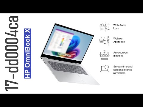 HP OmniBook X 17-dd0004ca (B84WXUA) | 17" AI-Powered Touchscreen Laptop Review