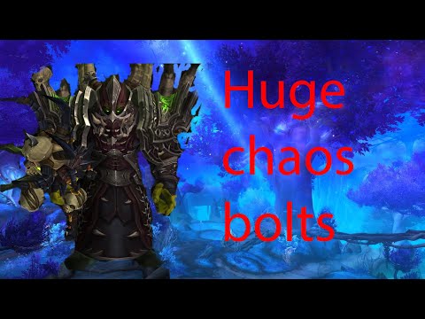 Huge chaos bolts + Super intense match - Destruction warlock pvp   Shadowlands 9.1