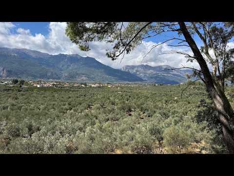 Die Ruinen von Sparta