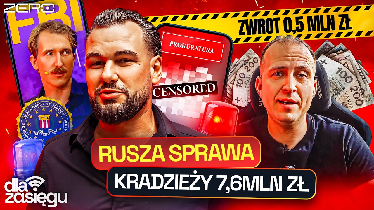 PROKURATURA PROWADZI ŚLEDZTWO W SPRAWIE SZYMOOLA (PROFESOR CHRIS, MEDUSA, DODA) DLA ZASIĘGU #25