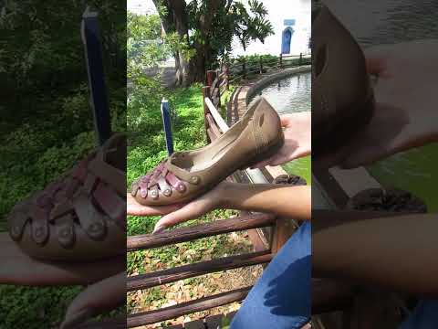 Sapatilha Lillian Bico Redondo Couro Legítimo