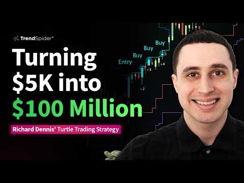 Turning $5K to $100M: Richard Dennis’ Turtle Trading Strategy