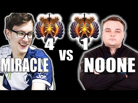 NOONE vs MIRACLE- Dota 2 BOSS Has Been KICK OUT Top 1 Replace by NOONE