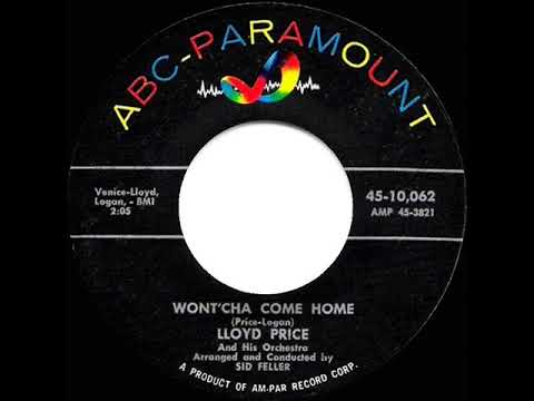 1959 HITS ARCHIVE: Wont’cha Come Home - Lloyd Price